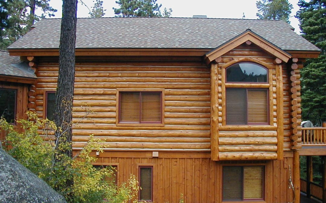 “The Lake House” Luxury Log Home